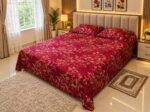 Premium Twill Cotton King Size Bed Sheet - Image 2
