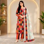 COCO PRINT Cotton Fabric | FARVENZA